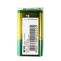 超霸（GP）GP超霸1604G-S1碳性电池9V九伏玩具遥控器无线麦克风 4粒/卡 10卡装