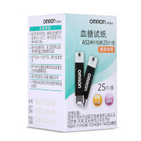 欧姆龙 家用血糖试纸AS1 HGM-111/112/114血糖仪试纸50片试纸(25*2)+50针头+50酒精棉球