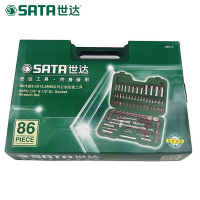 [苏宁自营]世达(SATA) 86件6.3x12.5MM系列套筒套装 09013