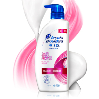 海飞丝洗发水丝质柔滑750ml(持久去屑止痒清爽柔顺)