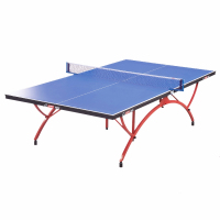 乒乓球桌 红双喜DHS T2828 乒乓球台 标准室内比赛/家用移动折叠式乒乓球台