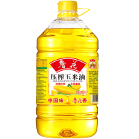 鲁花 食用油 非转基因 玉米油 桶装 5L