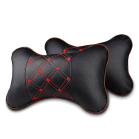 华饰 汽车头枕 车载四季枕头套装 按摩枕头抱枕靠枕护垫护颈枕