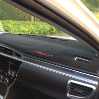 华饰 卡罗拉避光垫 14-18款卡罗拉中控仪表台防晒隔热避光垫