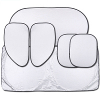 华饰 遮阳挡套装 夏季车用遮阳板 汽车防晒隔热 铝箔遮阳避光