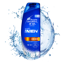 海飞丝洗发水男士劲感强根190ml(持久去屑去油止痒) 10个装