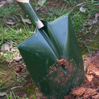 开拓(EXPLOIT)尖头铁锹 铁铲雪铲雪锹 222207 铁锹