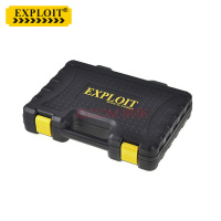 开拓(EXPLOIT)台湾制造加厚塑料工具箱收纳箱 手提工具箱 224220