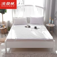 北极绒家纺床褥子双人薄床垫子席梦思保护垫加厚防滑床护垫可折