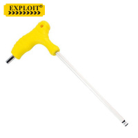 开拓(EXPLOIT)2-10mm包胶拐杖球头内六角扳手 024301 4mm 10个装
