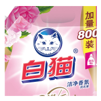 白猫洁净香氛(玫瑰)洗衣液(2300+800)g