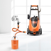 亿力 YILI 高压洗车机 家用220V洗车机 洗车吸尘器二合一清洗机YE01
