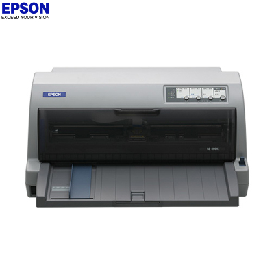 爱普生(EPSON) LQ-690K 106列平推针式打印机(发票 报表 快递单 发货单)