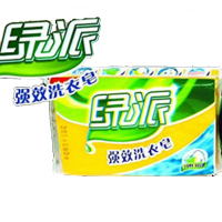 绿叶(GREEN LEAF) 绿派 强效 洗衣皂 226g G6101 (单位:盒)