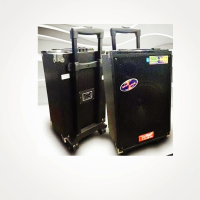 飞扬(FEIYANG)音响F10-2 10寸全频低音喇叭 户外广场舞拉杆电瓶音响 演出会议移动