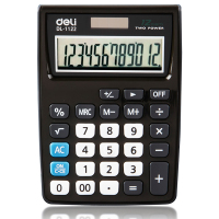 得力1122便携型计算器