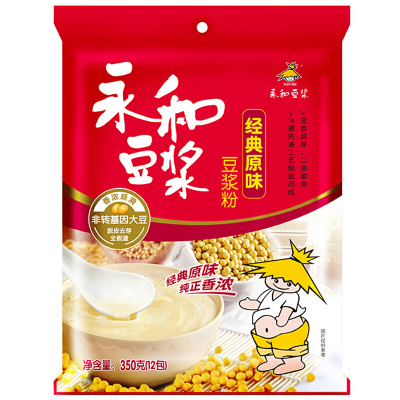 [苏宁自营]经典原味豆浆粉350g(内含12小包)