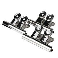 deli得力9522-2﹟圆形铁票夹64mm袋装(6只/包)*3包装