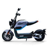 电动车 电动代步车电瓶车踏板车豪华运动款MIKU MAX60V23Ah 幻影黑