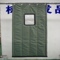 金立美 透明大开窗 墨绿色牛津布门帘(含附件 ) 2600mm*700mm (单位:片)