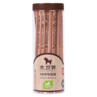 deli得力思达S908原木铅笔(原木色)(50支/桶)