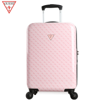 GUESS女樱花粉小清新万向轮拉杆箱旅行登机箱密码箱20寸/28寸