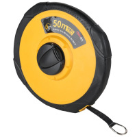 得力(deli)8217 测量精准变速皮卷尺/软皮尺/工程测量尺 50M