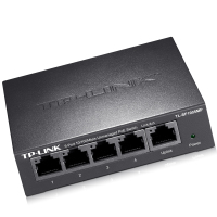 TP-LINK TL-SF1005MP 5口百兆4口POE供电非网管PoE交换机