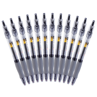 晨光(M-G)GP1008黑色0.5mm按动中性笔中性笔签字笔水笔 12支/盒 10盒装