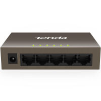 腾达（Tenda）TEG1005D 5口千兆铁壳网络交换机