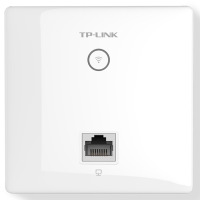 TP-LINK AP450I-POE 450M无线86型面板式AP 企业级酒店别墅wifi接入 POE供电 AC管理