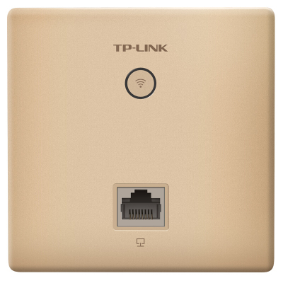 TP-LINK TL-AP450I-PoE 450M无线86型面板式AP 企业级酒店别墅wifi接入 POE供电 AC