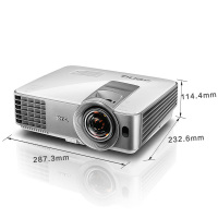 明基（BenQ）BW6730ST+ 办公 短焦投影机 投影仪（800P高清分辨率 3200流明 双HDMI）