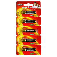 南孚(NANFU)LR03-5*1B/1.5V碱性电池/7号单粒 7号 1.5V 5节/卡 单节可撕 (JL) 单位:节