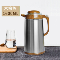 清水SM-4192-160柚木不锈钢咖啡壶1600ml