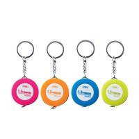 得力 8213 皮卷尺 1.5米 软尺迷你小卷尺 颜色随机