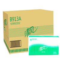 清风擦手纸B913A