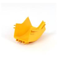 CCSM 光纤槽道 内弯头 尾纤槽爬坡弯头 上下坡组件 过桥弯 120mm