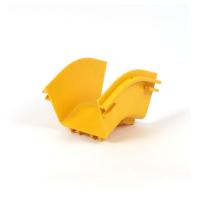 CCSM 光纤槽道 外弯头 尾纤槽爬坡弯头 上下坡组件 过桥弯 240mm