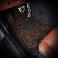 爱绿能(IGEG)汽车脚垫丝圈 耐磨专车专用咖啡色 下单请备注车型年款