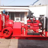 [苏宁自营]柴油机卧式中开泵水泵流量500立方 扬程60米