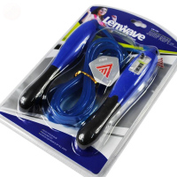 兰威美式计数跳绳电子计数跳绳可调节不打结LW-0858