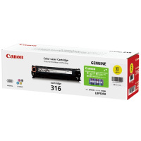 佳能(Canon)打印机硒鼓 316 用于LBP5050/LBP5050n(1,500页) 黄色 单位:支