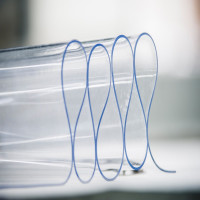 金立美 透明条纹 塑料门帘(含附件 ) 2.0mm*2600mm*200mm (单位:片)