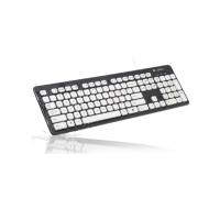 罗技(Logitech) 有线键盘 K310 电脑办公台式机有线防水超薄巧克力键帽键盘