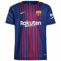 耐克（NIKE）巴塞罗那17-18儿童款主场短袖队服巴萨儿童球衣 847387-456