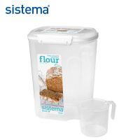 新西兰Sistema 保鲜盒 1250 3.25L进口配料保鲜组合密封罐冰箱冷藏储物盒包邮