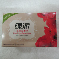 绿叶(GREEN LEAF) 润肤型绿派美肤香水皂 125g G5101 (单位:盒)