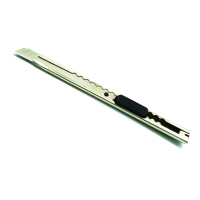 欧标(MATEIST) 全金属外壳美工刀 B2445 黄色 单位:把 (JL)