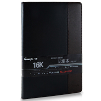 广博 皮面记事本 16K 黑色 120页 GBP0645 48本/包(单位:包)